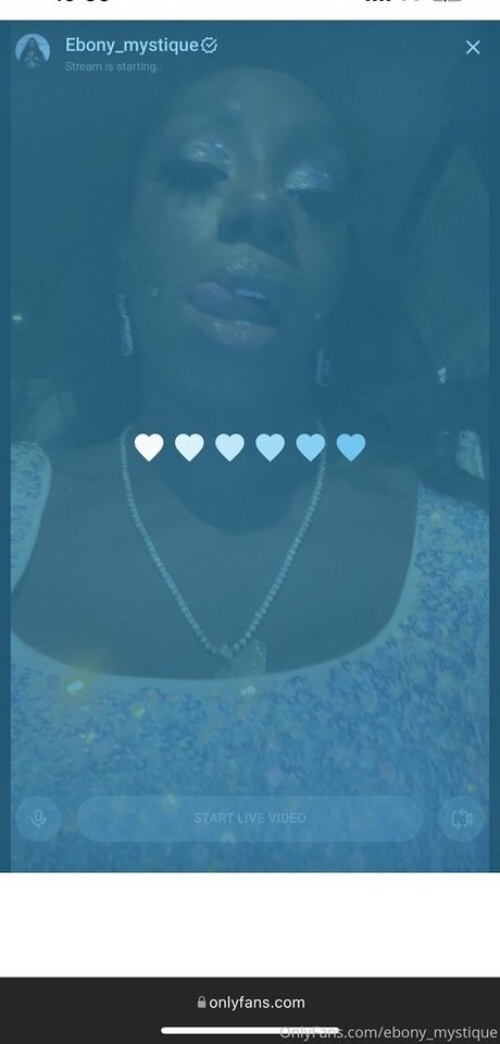 Ebony Mystique pornstar art images