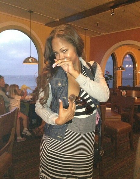 Meagan Good model porn image