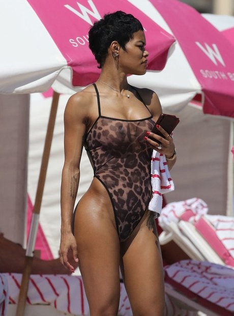 Teyana Taylor model hot photos