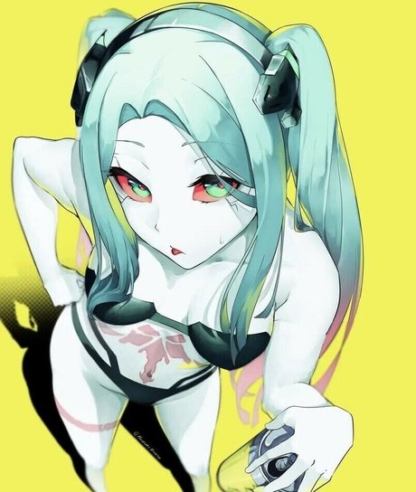 Cyberpunk 2077 Edgerunners model hot pics