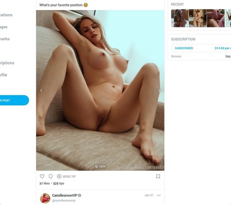 CamillesnowVIP erotische schöne fotos