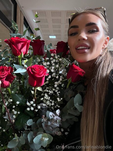 Arinablondie heiße perfekte bilder