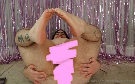 freehairygoddess perfekte nackten fotos