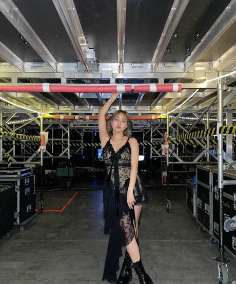 asiatische blondine nur fans top foto