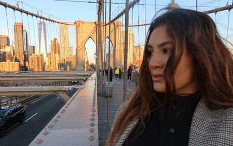 Monique Hristovska nackt pornografische foto