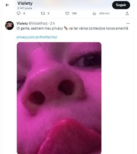 Violety fox perfekte erotische galerie