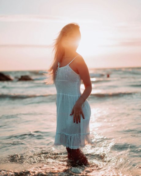 Nymphahri kunst foto