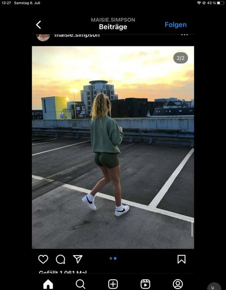 Maisie Simpson kunst hübsche foto