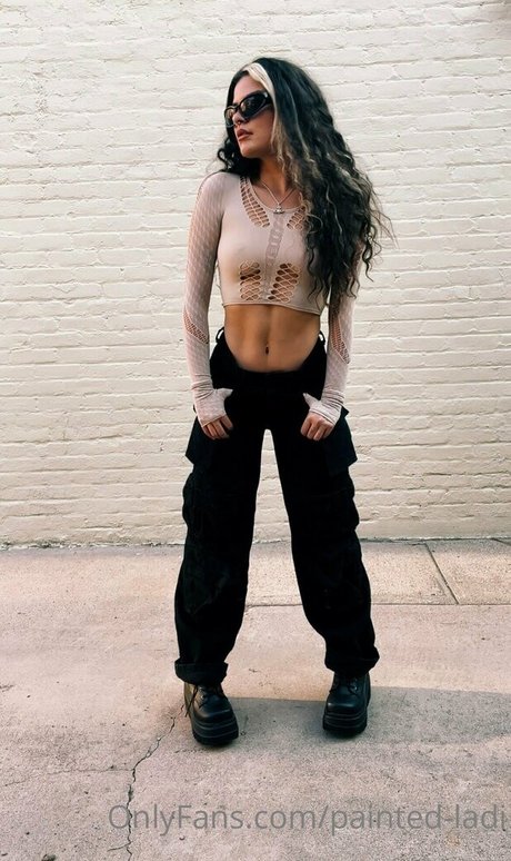 painted ladi erwachsene schöne fotos