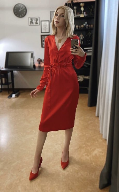 Olga Haku Frau haku model heiße bild