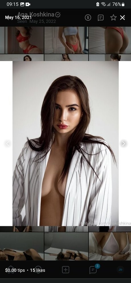 Ana Koshkina xxx hübsche fotos