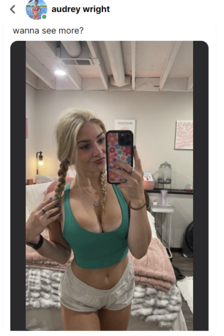 Audrey Wright pornostar nette archiv