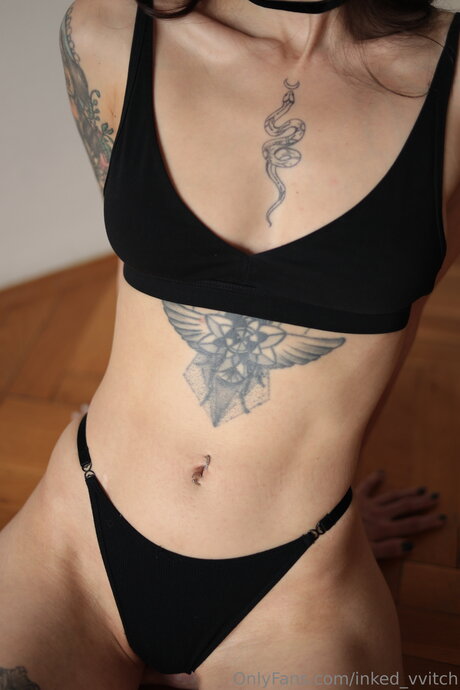Inked Vvitch heiße pornographische foto