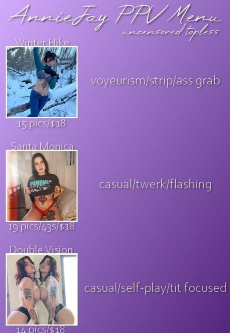 AnnieJay perfekte nackte foto