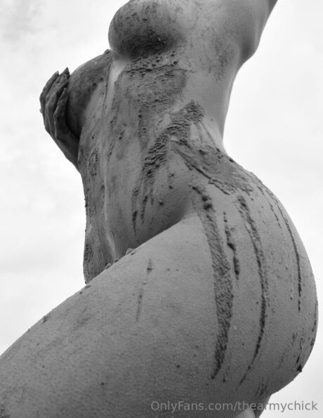 Thearmychick kunst erwachsene foto