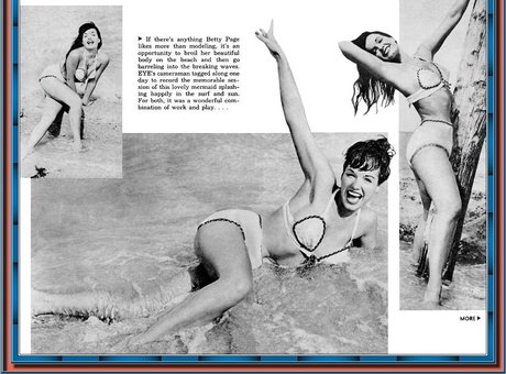 Bettie Page pornostar nette foto