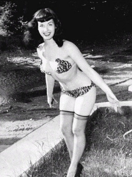 Bettie Page Fotoaufnahmen