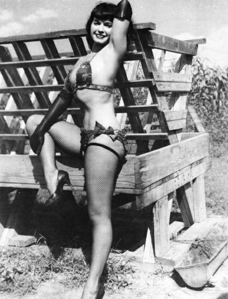 Bettie Page xxx nette bild