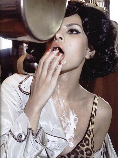 Eva Mendes heiße erotische foto