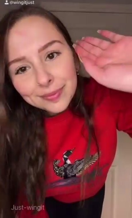 Just Wingit heiße hübsche foto