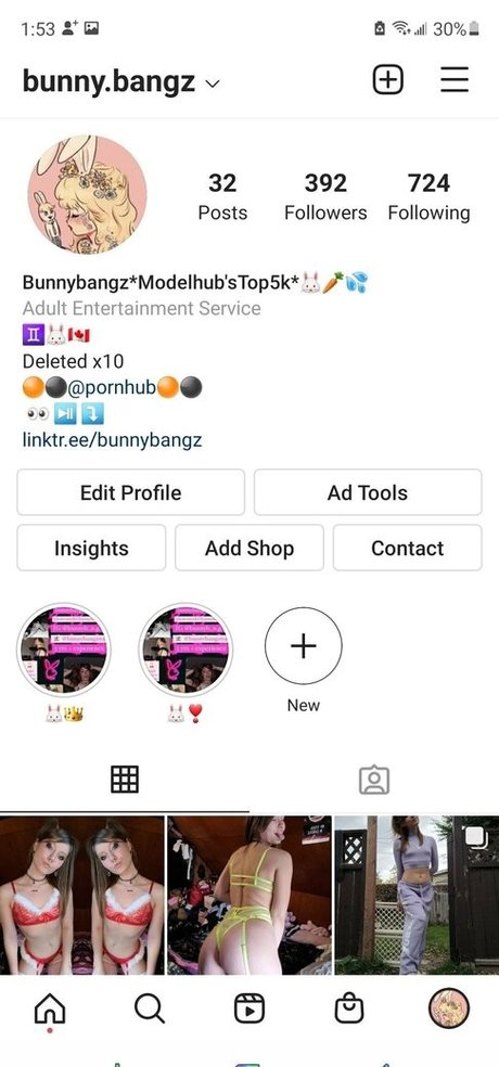 bunnybangzfree セクシーなポルノスター 写真