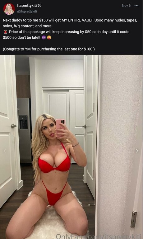 prettykiti 裸のスター 写真