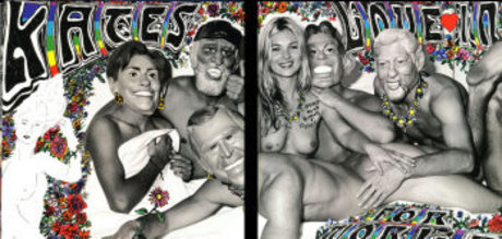 Kate Moss セクシーモデル ギャラリー