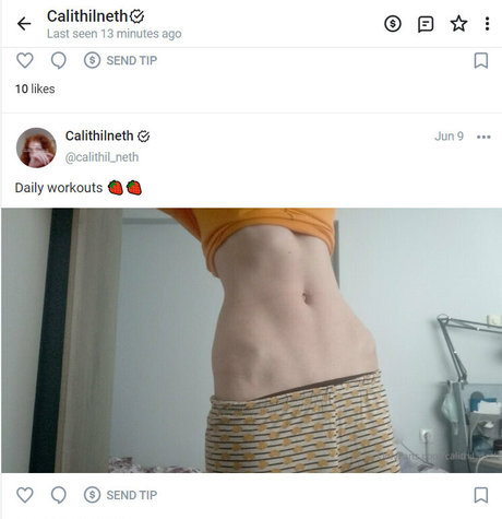 Calithilneth ヌードスター 写真