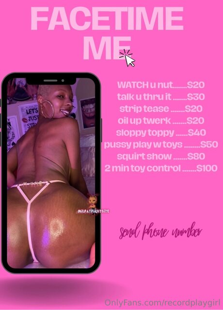 Recordplaygirl かわいいスター 画像