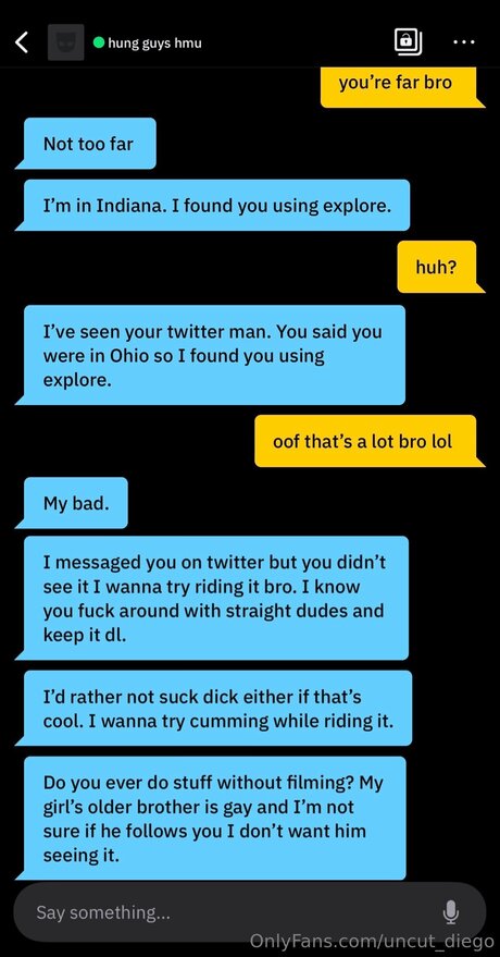 Uncut Diego HDポルノスター 画像