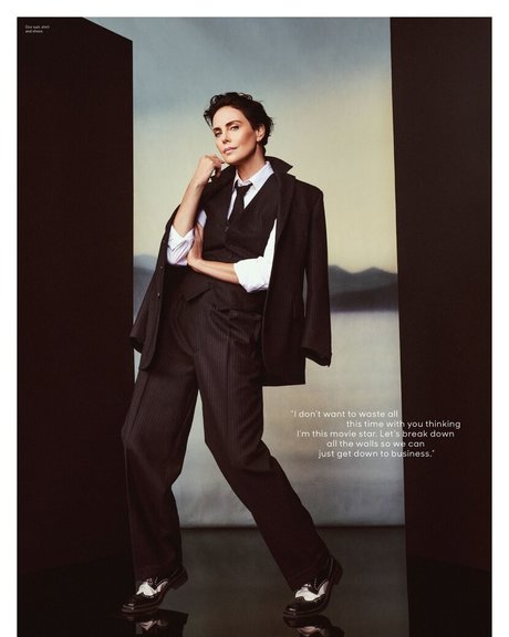 Charlize Theron アートモデル 写真