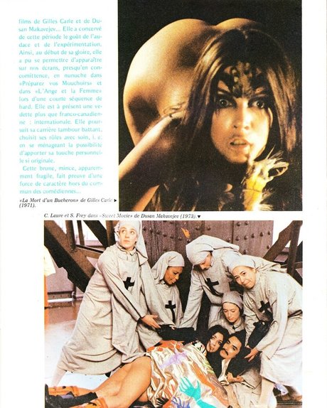 Carole Laure セックスモデル 写真