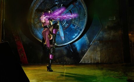 Mortal Kombat Erotic Cosplay 裸のポルノスター 画像