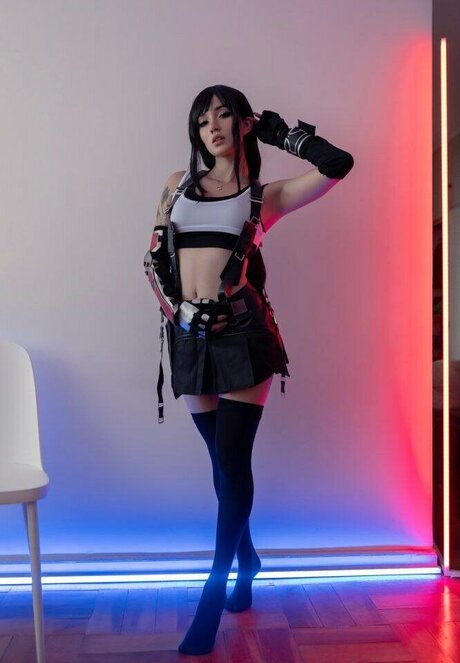 Tifa Cosplay ポルノスター セックス 写真