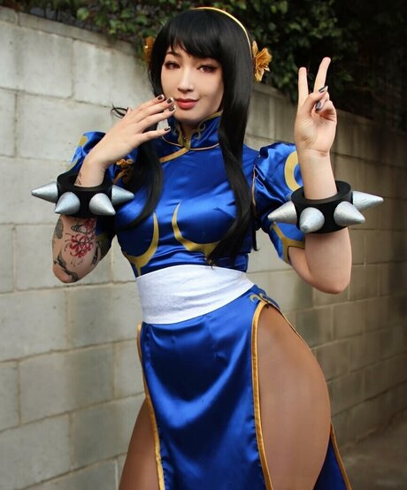 Chun Li Cosplay 独占モデル 画像