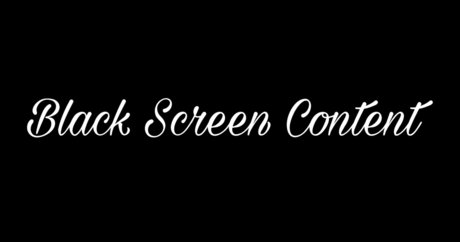 Black Screen Content アダルトスター 写真