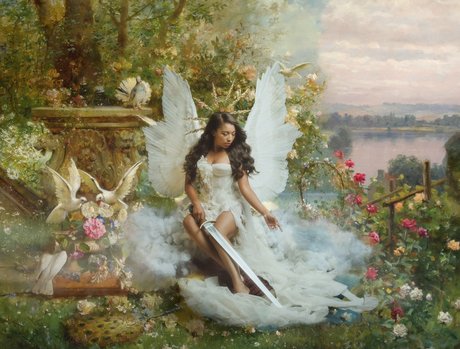 Mica Burton アートモデル ギャラリー