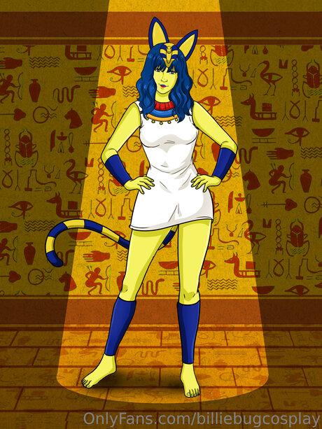 Billiebugcosplay 裸のスター 写真