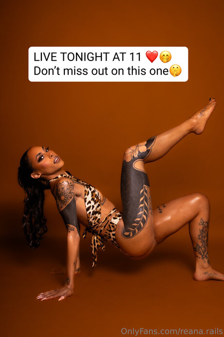 Reana Rails ヌードモデル 画像