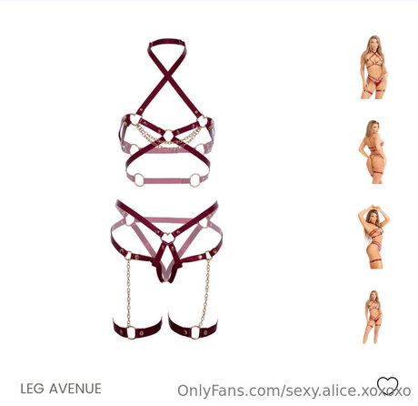 Sexy Alice Xoxoxo ヌードスター アーカイブ