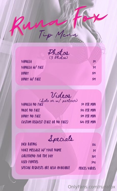 Runafox ポルノスター 裸 写真