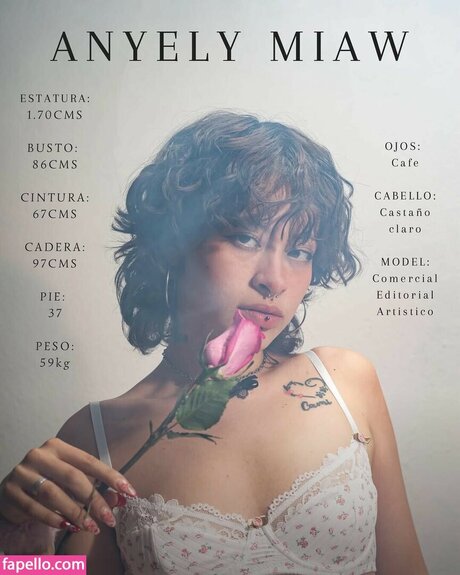 AnyelyMiaw セクシーなスター 画像