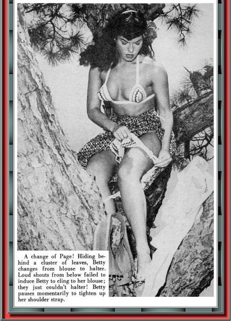 Bettie Page 完璧なスター 写真