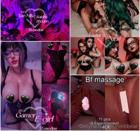 Niniibear スター ヌード 画像