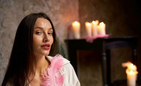 セクシーなブルネットのオンリーファンズ 可愛い 写真