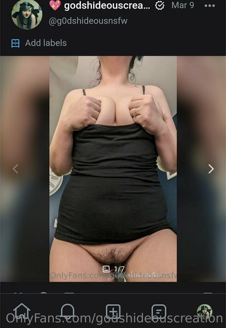 godshideouscreation ポルノモデル 画像