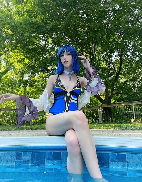 Annas cosplay 完璧なスター 写真