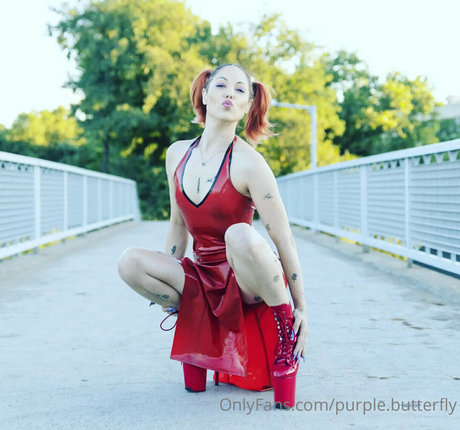 purple butterfly プロフィール写真